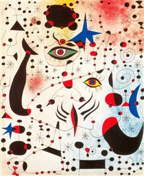 Ciphers and Constellations, in Love with a Woman - Joan Miró