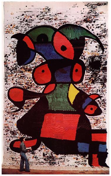 Dona (Mural), 1977 - Joan Miró
