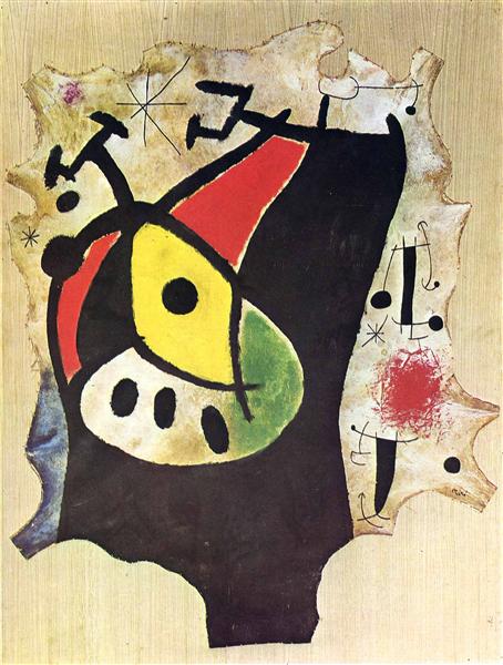 Woman in the Night, 1967 - Joan Miró