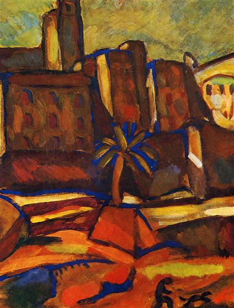 La Reforma, c.1916 - Joan Miró