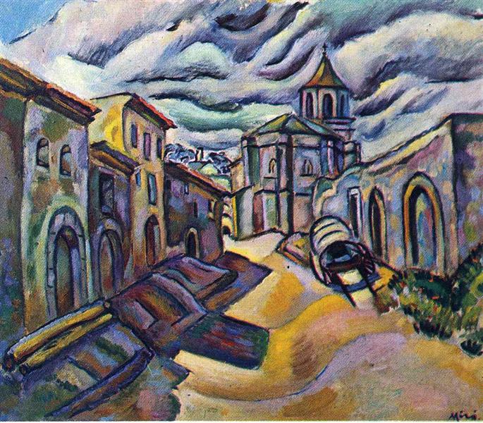 unknown title, c.1918 - Joan Miró