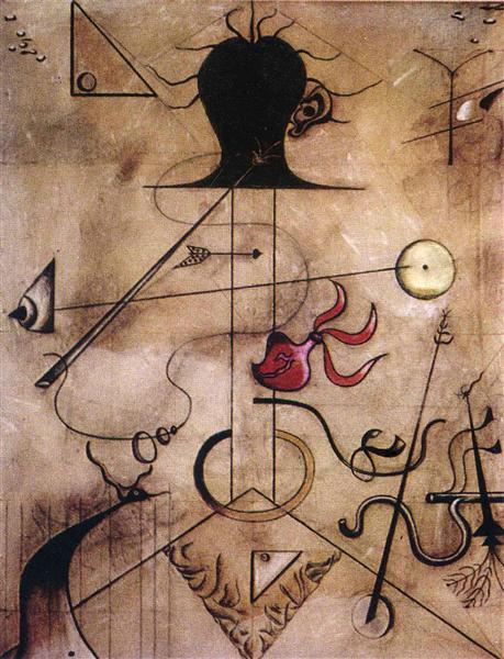 Portrait de Mme. K., 1924 - Joan Miro