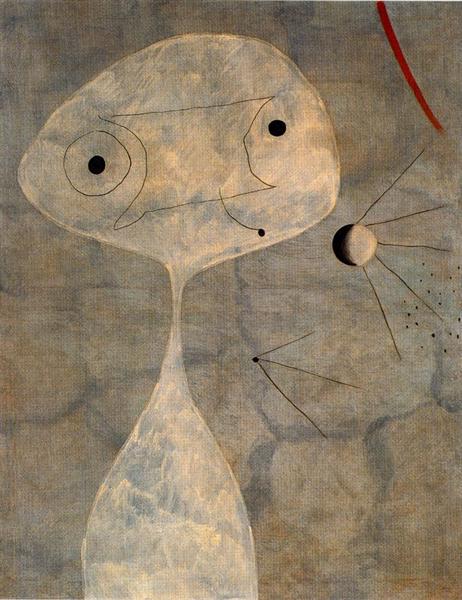 Painting (Man with a Pipe), 1925 - Joan Miró