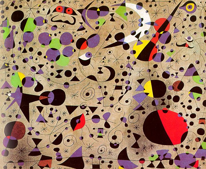 The Poetess, 1940 - Joan Miro
