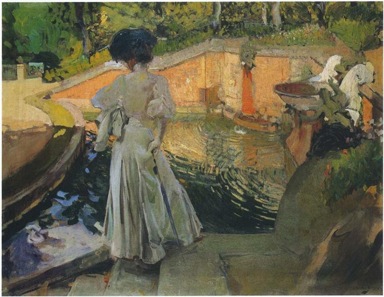 Watching the Fish, 1907 - 霍金‧索羅亞