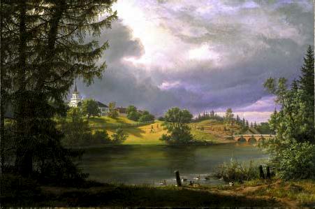 Frogner Manor, 1842 - Johan Christian Dahl