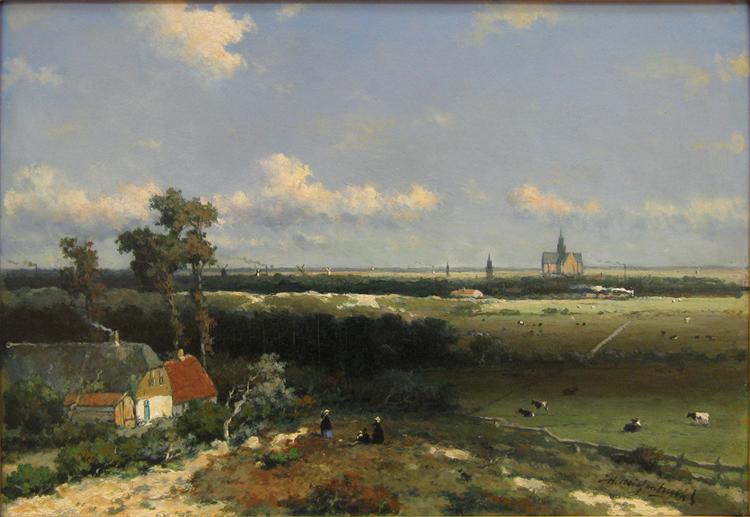 View of Haarlem, 1845 - 1848 - Johan Hendrik Weissenbruch
