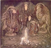 Look at my sons! You won't find more beautiful trolls on this side of the moon - John Bauer