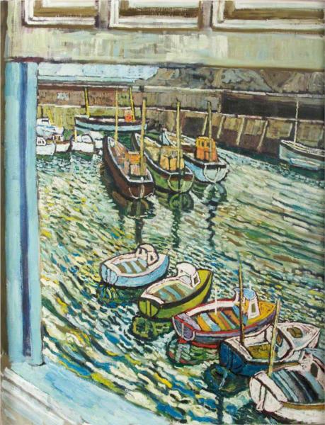 Protracted Summer on the Water, 1963 - John Bratby
