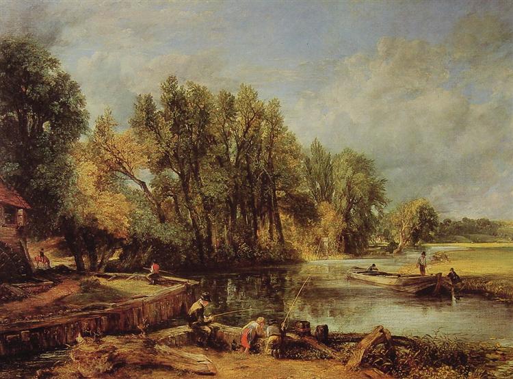 Stratford Mill, c.1820 - John Constable