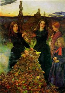 Feuilles d'automne - John Everett Millais