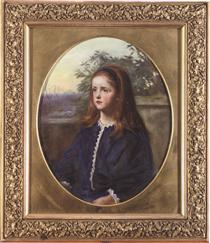 Margaret Fuller Maitland'in Portresi - John Everett Millais