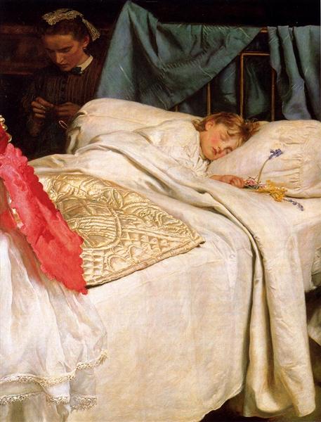 Sleeping - John Everett Millais