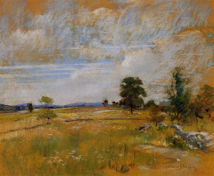 Connecticut Landscape, 1889 - 1891 - Джон Генрі Твахтман (Tуоктмен)