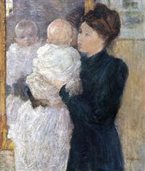 Mother and Child - John Henry Twachtman