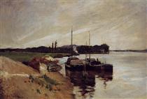 Mouth of the Seine - John Henry Twachtman