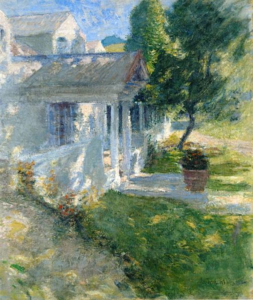 My House, c.1895 - c.1900 - Джон Генрі Твахтман (Tуоктмен)