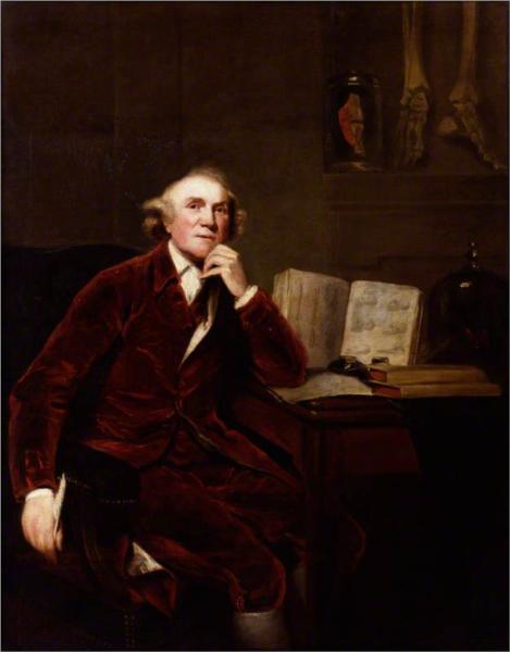 John Hunter (copy after an original of 1786 by Sir Joshua Reynolds), 1830 - Джон Джексон
