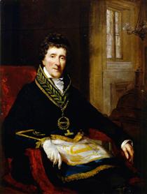 Sir John Soane, in Masonic Costume, as Grand Superintendent and President of the Board of Works - Джон Джексон