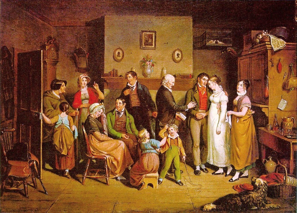 Country Wedding, 1820 - John Lewis Krimmel - WikiArt.org