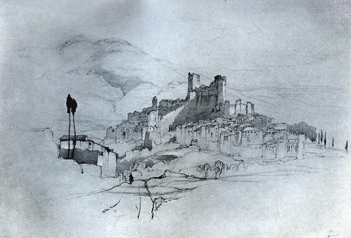 Itri, 1841 - John Ruskin