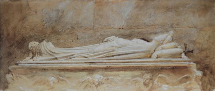 The Tomb of Ilaria del Caretto at Lucca, 1874 - John Ruskin