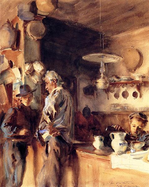 A Spanish Interior, c.1903 - John Singer Sargent