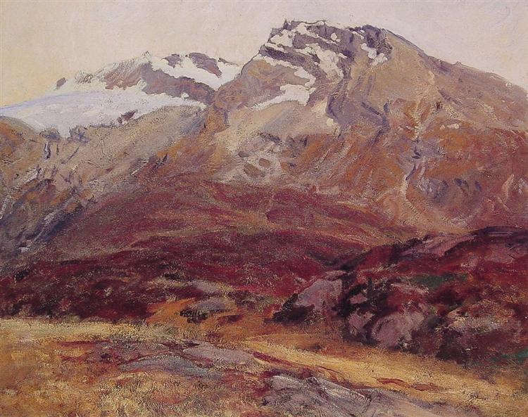 Coming Down from Mont Blanc, c.1909 - c.1911 - John Singer Sargent