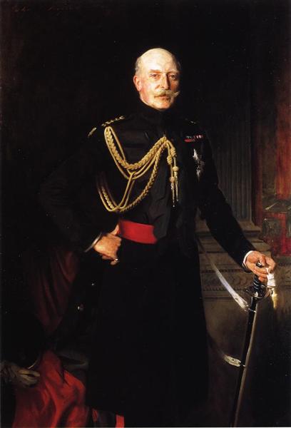 Fiield Marshall H.R.H. the Duke of Connaught and Strathearn, 1907 - 1908 - Джон Сингер Сарджент