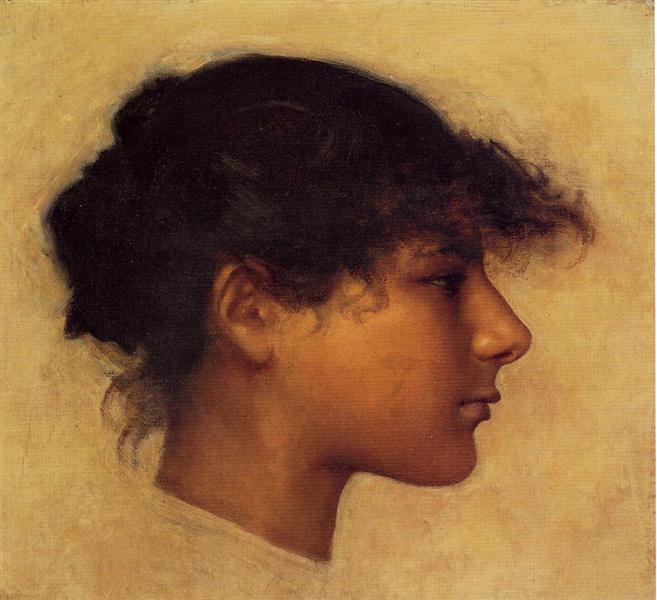 Head of Anacapri Girl, 1878 - 薩金特