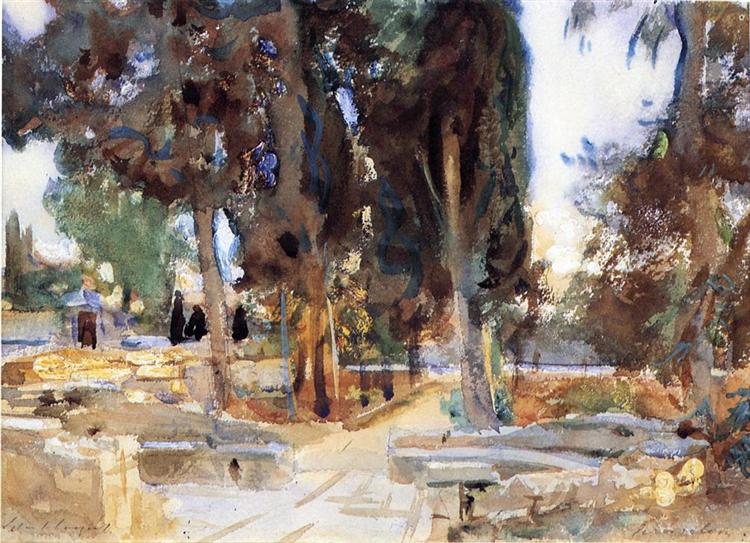 Jerusalem, 1905 - 1906 - John Singer Sargent