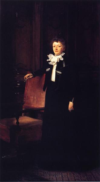 Mrs Charles Huntington, 1898 - Джон Сингер Сарджент