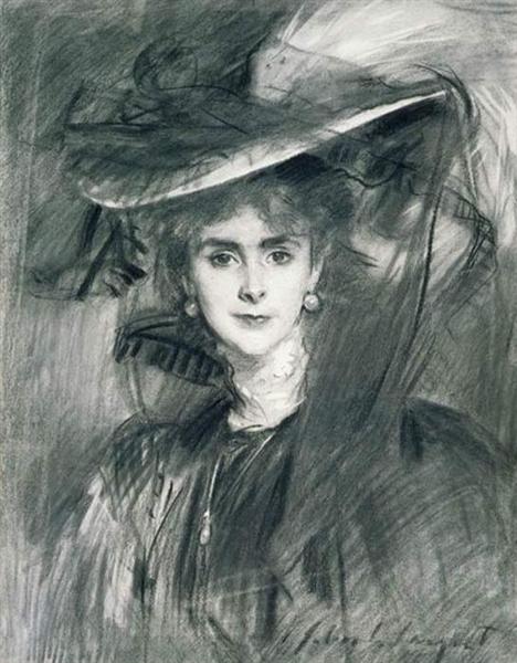 Olga, Baroness de Meyer, 1907 - Джон Сингер Сарджент