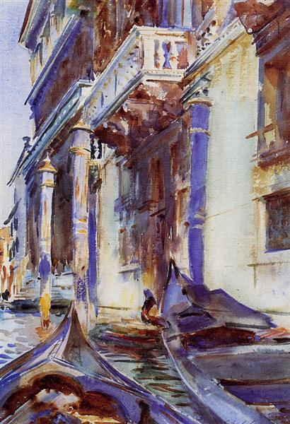 On the Grand Canal, c.1907 - John Singer Sargent
