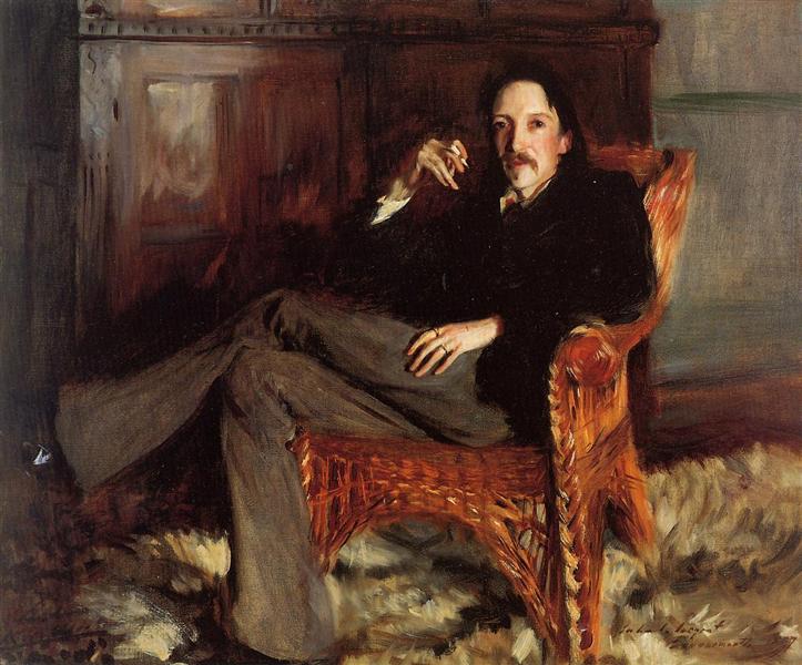 Robert Louis Stevenson, 1887 - Джон Сингер Сарджент
