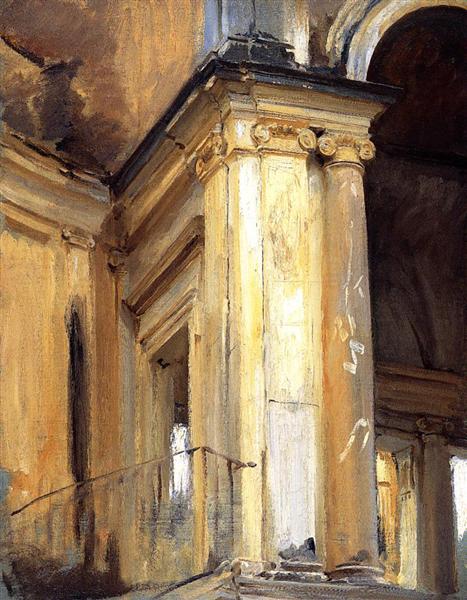 Roman Architecture, c.1907 - John Singer Sargent
