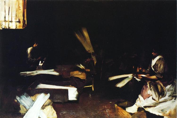 Venetian Glass Workers, 1882 - John Singer Sargent