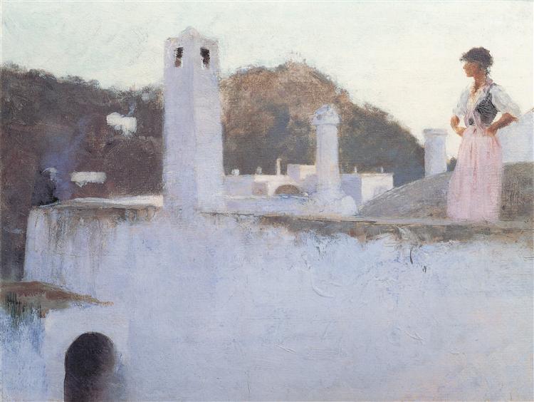 View of Capri, 1878 - Джон Сингер Сарджент