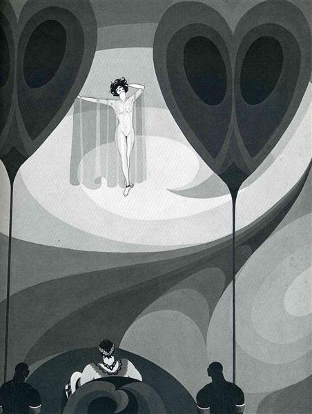 Illustration for Oscar Wilde's 'Salome', 1927 - John Vassos