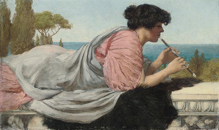 La Mélodie, c.1904 - John William Godward