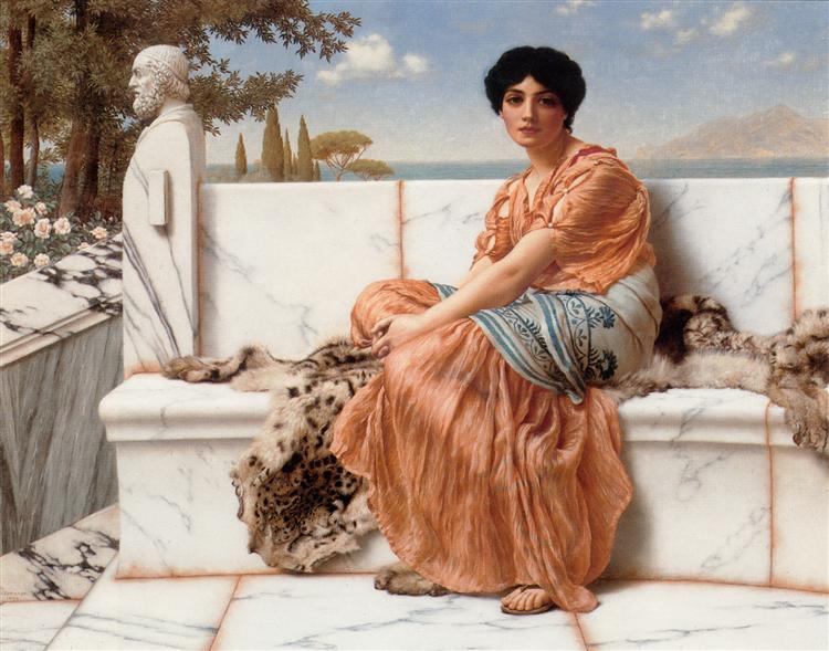 In the Days of Sappho, 1904 - Джон Уильям Годвард