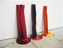 Untitled (set of three Twizzlers) - Jorge Prado