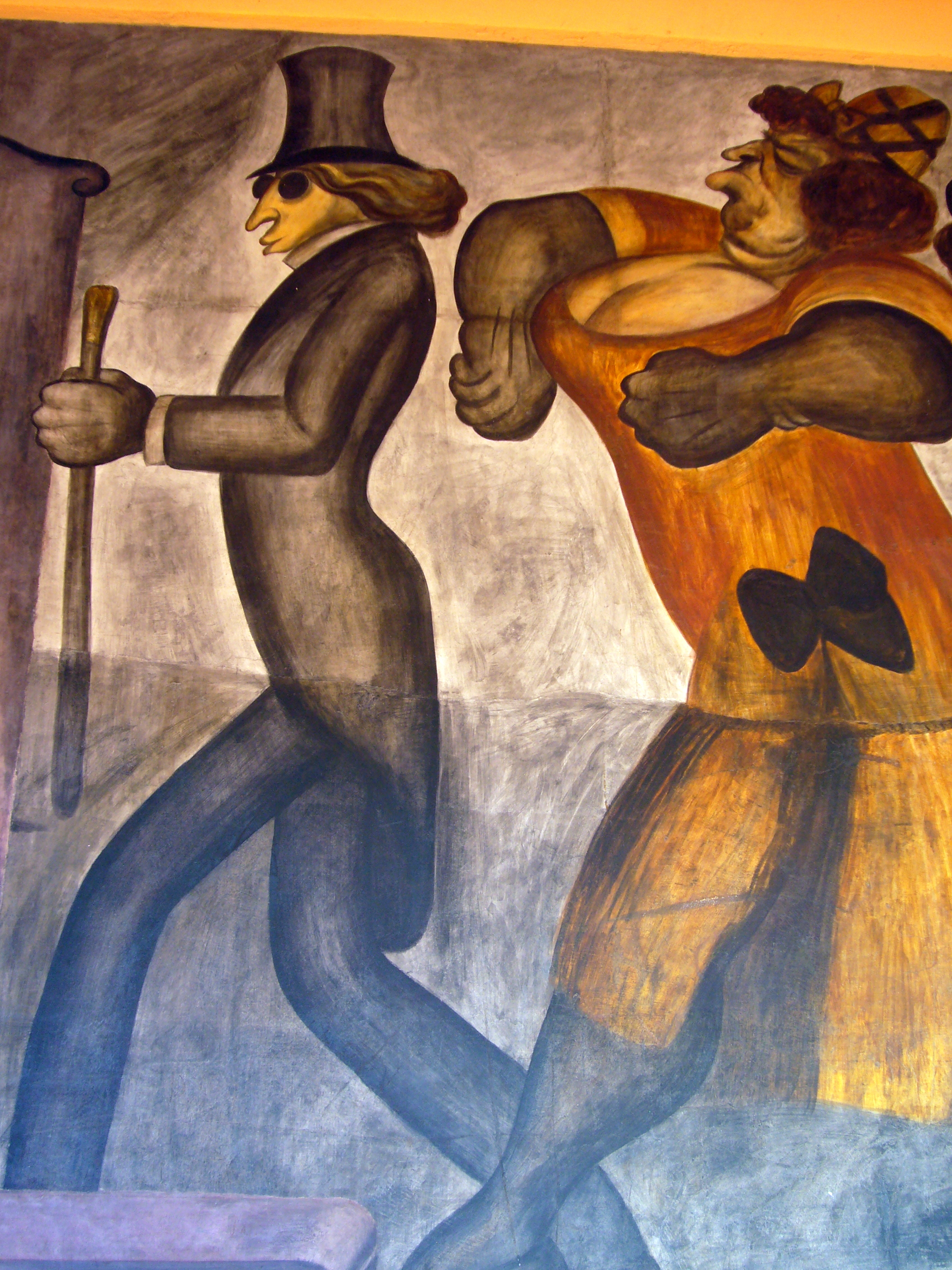 The Rich People Detail 1924 Jose Clemente Orozco