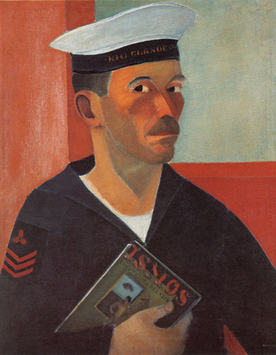 Auto-Retrato Como Marinheiro (Auto-vida), 1945 - Жозе Пансетти