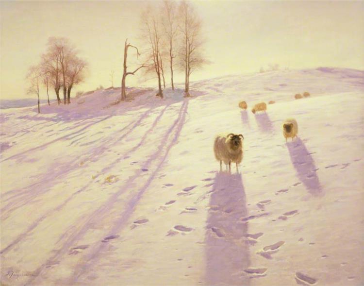 When Snow the Pasture Sheets - Joseph Farquharson