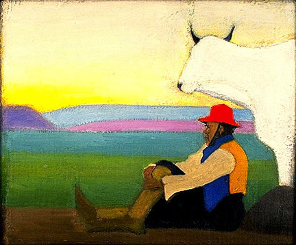 The Red Hat, 1924 - Джозеф Стелла