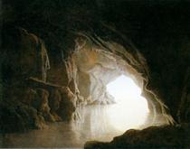 A Cavern, Evening - Joseph Wright of Derby