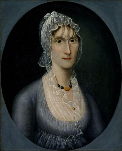 Portrait of Mrs. Barbara Baker Murphy, 1810 - Джошуа Джонсон