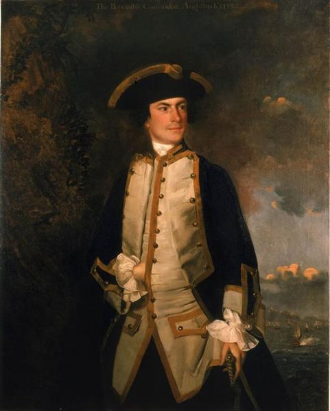 Commodore the Honourable Augustus Keppel, 1749 - Джошуа Рейнольдс