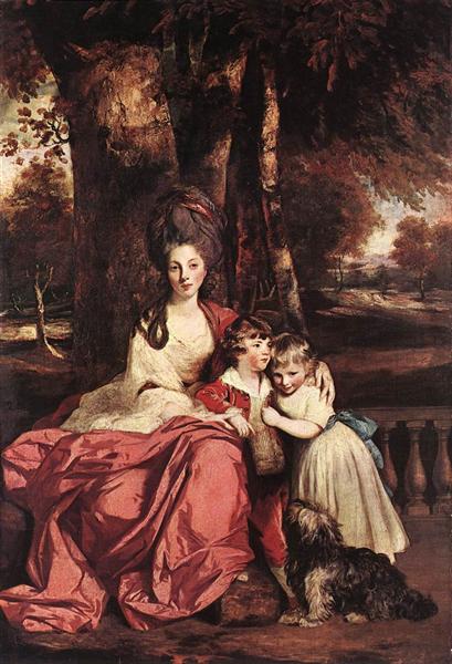 Lady Delme and her Children, 1777 - 1780 - 約書亞·雷諾茲